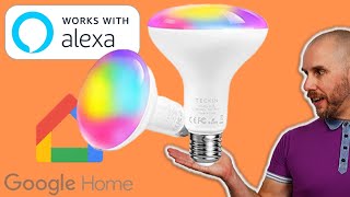 TECKIN WiFi Smart Bulb Unboxing amp Setup  Big Smart amp Colourful [upl. by Legyn391]