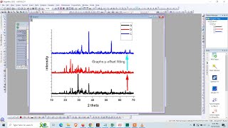 how to stack multiple plot in single image in origin [upl. by Einattirb]