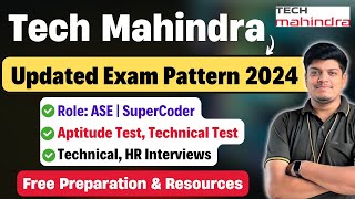 🔥Tech Mahindra Exam Pattern 2024  Updated Pattern amp Syllabus  FREE Preparation amp Resources [upl. by Livvie]