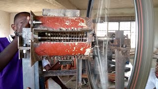 FREE CHICKEN FEED MAKING MACHINEpart 1 how to make it by yourself [upl. by Azeria]