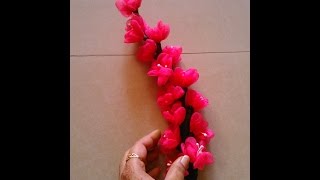 How to make organdy flowers DIY [upl. by Anwahsad503]