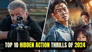 Top 10 Hidden Action Movies of 2024 That Will Keep You on the Edge of Your Seat [upl. by Dougie849]