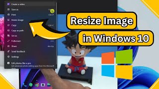 How to Resize Images in Windows 10  how To Resize Photos in Windows 10 [upl. by Margy]