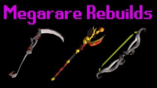 OSRS Megarare Rebuilds  Advanced PvM Gear Guide TbowScytheShadow [upl. by Quill528]