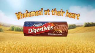 McVities Chocolate Digestives  now with more chocolate [upl. by Setiram]