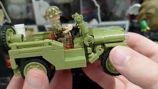 sluban WW2 willys jeep review [upl. by Weinberg]