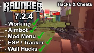 Krunkerio 724 Free Hacks amp Cheats WORKING [upl. by Euqinamod245]