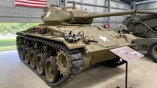 WW2 US M24 Chaffee Light Tank Walk Around [upl. by Obe]