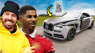 ROLLS ROYCE HELP ME REBUILD MARCUS RASHFORDS WRAITH [upl. by Idnal]