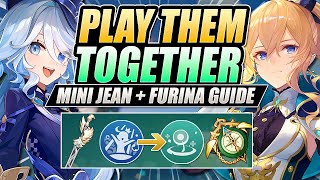 JEAN GUIDE How To Build JEAN For FURINA in Genshin Impact [upl. by Junie]