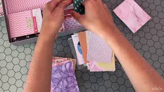 Tuto scrap mini bloc de papier pour utiliser ses chutes [upl. by Aleik]