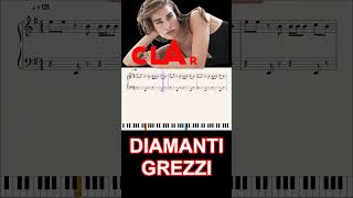 DIAMANTI GREZZI  CLARA  ritornello al pianoforte ritornellipop shorts [upl. by Arianna]