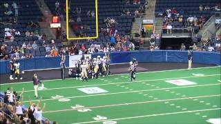 070911 Allen Wranglers vs Tri Cities Fever IFL Conference Championship [upl. by Kartis]