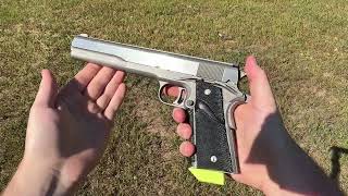 AMT Hardballer Long Slide POV firing [upl. by Wessling]