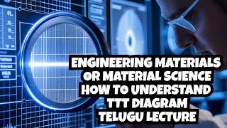 How to Understand TTT Diagram  Engineering Materials  Material Science  Telugu lecture [upl. by Gawain]