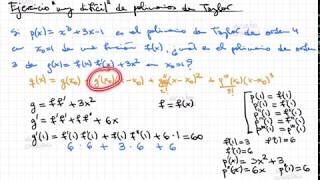 06 Ejercicio MUY DIFÍCIL de polinomio de Taylor resuelto [upl. by Reuven]