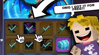 🤑🔥 GOT EVERYTHING FOR FREE in BedWars New EVENT 😱 HOWBlockman GO [upl. by Worthington196]