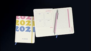 اصنع بنفسك بلانر اجندة  بلانر مجاني طباعة  2021 Diy planner [upl. by Hussein899]