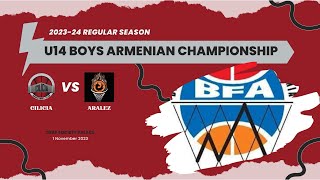 Cilicia vs Aralez  U14 Boys Armenian Championship 202324  Regular Season [upl. by Ynnhoj112]