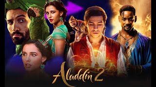 Aladdin 2 2024 Movie  Mena Massoud Will Smith Naomi Scott Navid  Fact And Reviews [upl. by Rimat]