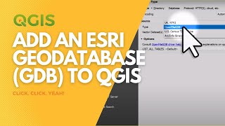 How to add file geodatabase gdb to QGIS [upl. by Karlen]