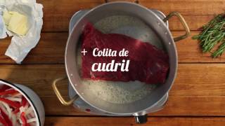 Colita de cuadril con arvejas 😍🍴 Recetas La Campagnola [upl. by Bonn]