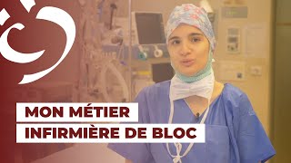 Mon métier  Infirmière de bloc opératoire  Clinique SaintGermain  Vivalto Santé [upl. by Emalee807]