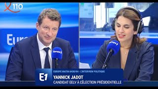 Yannick Jadot invité du rendezvous de la présidentielle le 28 mars intégrale [upl. by Egres]