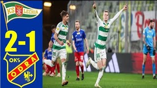 KS Lechia Gdańsk 21 OKS Odra Opole Skrót  1 LIGA 202324 [upl. by Larsen]