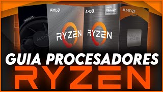 GUIA DEFINITIVA de los PROCESADORES RYZEN 2022 [upl. by Ajan]