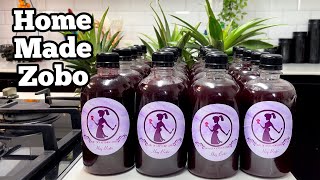 HOW TO MAKE ZOBO DRINK FOR 20 PEOPLE HOME MADE ZOBO  DIARYOFAKITCHENLOVER [upl. by Elik]