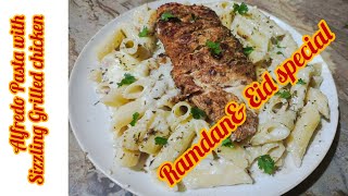 Easy Chicken Alfredo penneBetter than Restaurant Alfredo Pasta [upl. by Odravde]