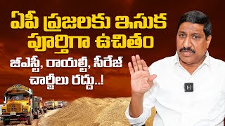 AP Free Sand Policy  RampB Minister BC Janardhan Reddy Press Meet  CM Nara Chandrababu Naidu [upl. by Balcer]