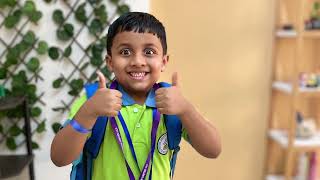 Indian school bousher  Eshan’s first day at school  oman indian school omanvlog oman muscat [upl. by Armand]