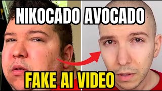 Nikocado Avocado FAKE AI Weight Loss Video Exposed James Charles TEA [upl. by Roid365]