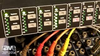 ISE 2014 Dan Dugan Sound Design Shows E1A Automatic Mixing Controller [upl. by Melburn]