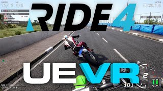 The BEST Motorcycle Sim in VR  RIDE 4  praydog UEVR [upl. by Oisorbma]