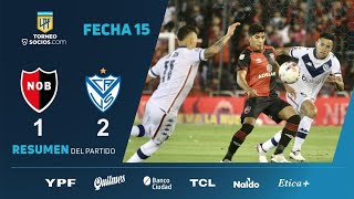 TorneoSocios  Fecha 15  resumen de Newells  Vélez [upl. by Orland]