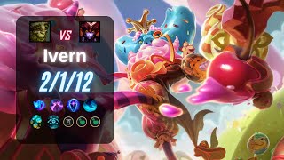 IVERN JUNGLE vs SHYVANA  EUW LoL Challenger Patch 144 [upl. by Kaz110]