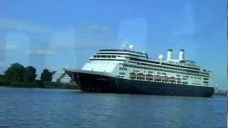 cruiseschip rotterdam 2 juni 2012 [upl. by Adnawuj]