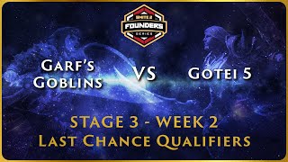 SMITE 2 Founders Series  Stage 3 LCQ  NA Week 2 Garfs Goblins vs Gotei 5 [upl. by Yblehs]