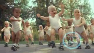 Baby Gangnam Style PSY babies dancing Evian [upl. by Nievelt823]