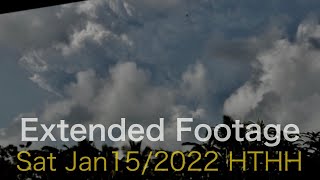 Extended Footage Tongas Jan15th Volcanic Eruption Hunga Tonga Hunga Haapai as seen from the ground [upl. by Nitaj]