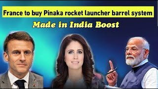 After Armenia Now France to Buy Pinaka Rocket Launcher System Make in India Boost [upl. by Idok]