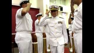 Senior Chief becomes Chief Warrant Officer [upl. by Meean]