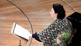 Montserrat Caballe Berlin 2011 short video [upl. by Gnilrets721]