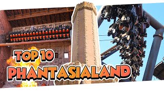 Top 10 Attraktionen im Phantasialand 2024 [upl. by Benson]