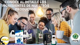 Entiende los beneficios de cada uno de los ingredientes de los productos de HGW By Edgar González [upl. by Avera15]