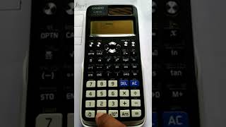 How to interpolate using CASIO fx991ex calculator [upl. by Barrington]