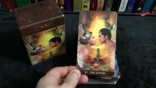 Arcanum Tarot Flip Through [upl. by Llenaj35]